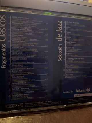 CD Clásicos & Jazz Allianz