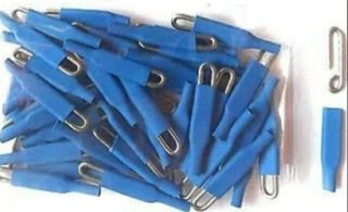 50 Enganches rápidos de varilla acero inox 1,2mm