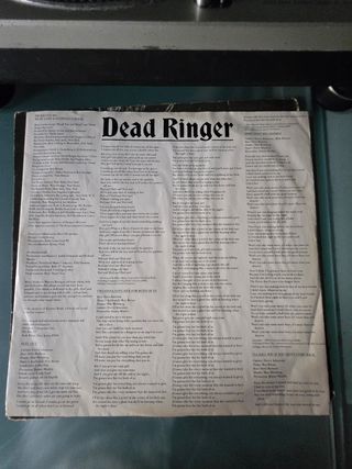 Vinilo Meat Loaf - Dead Ringer