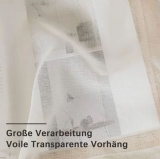 Cortinas de gasa blancas 145x140cm o 140x245cm