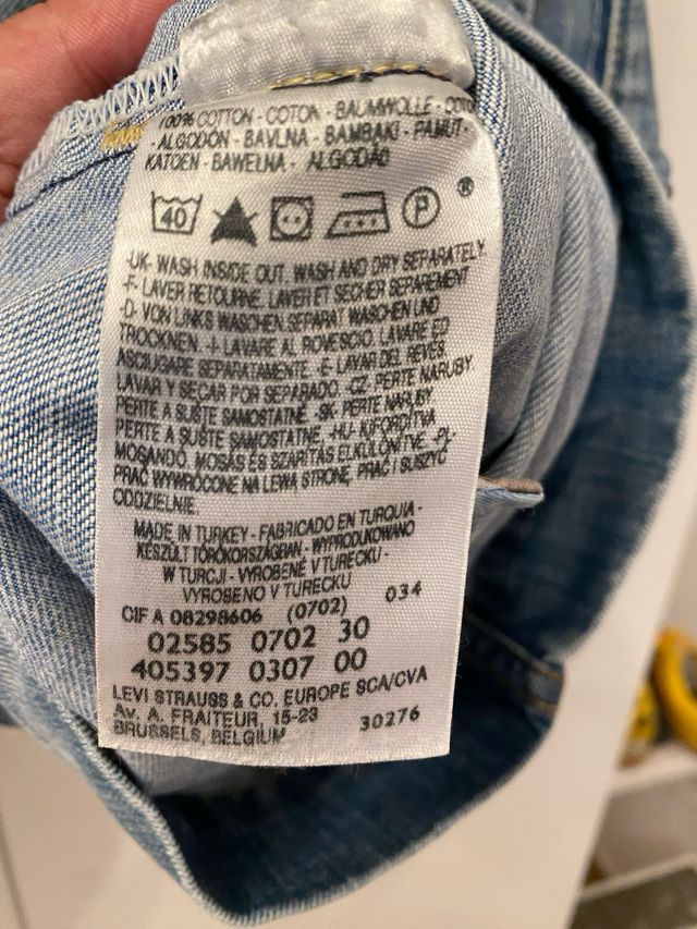 Shorts Levi's azul marino