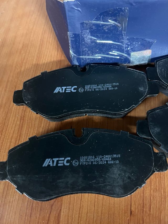 Pastillas freno delanteros ATE Mercedes viano