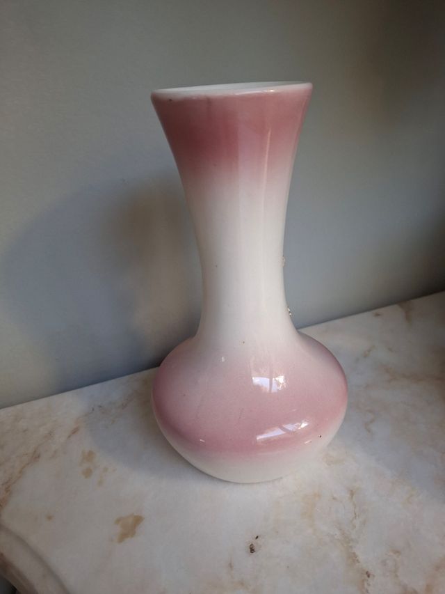 Jarrón Cerámica Rosa