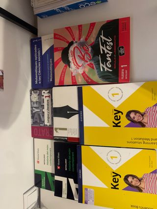 Libros de 1ro de bachillerato