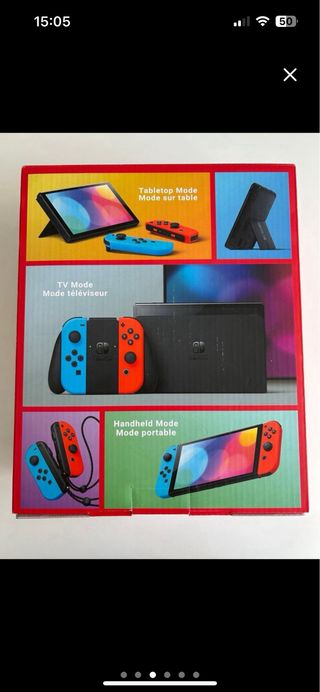 Nintendo Switch OLED - Azul/Rojo