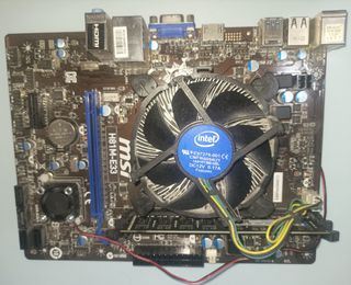 Placa base MSI H81M-E33 + CPU