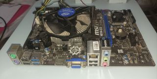 Placa base MSI H81M-E33 + CPU