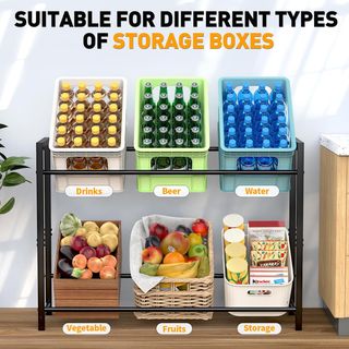 Estantería Metálica para cajas 2 niveles - 150kg