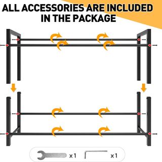 Estantería Metálica para cajas 2 niveles - 150kg