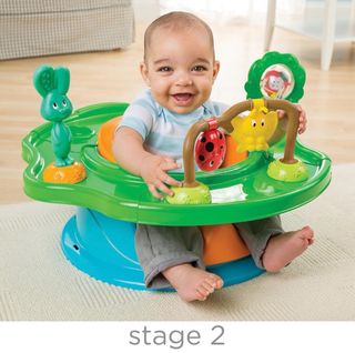 Asiento Bebé 3 en 1 - silla, mesa de actividades