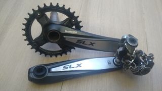 Bielas Shimano SLX, Plato 32T y Pedales automático
