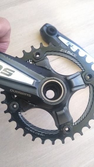 Bielas Shimano SLX, Plato 32T y Pedales automático