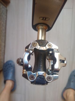 Bielas Shimano SLX, Plato 32T y Pedales automático