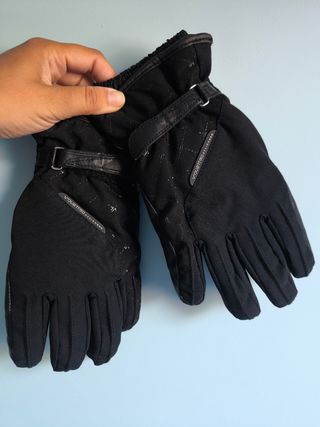 Guantes moto chica goretex
