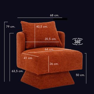 Butaca giratoria diseño moderno