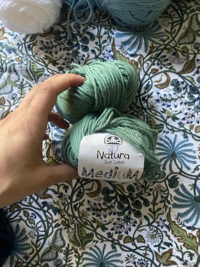 Ovillos de algodón DMC natura just cotton Medium