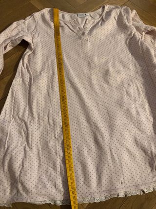 Camisón niña Cotton Club rosa - talla 9-10