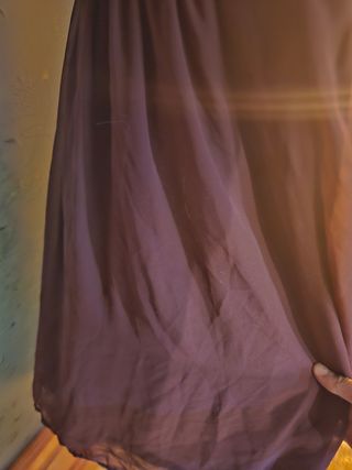 Vestido marrón Kiabi fiesta