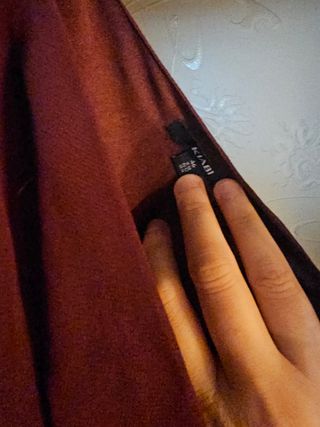 Vestido marrón Kiabi fiesta