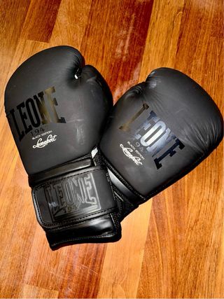 Guantes boxeo LEONE 14oz Black Edition