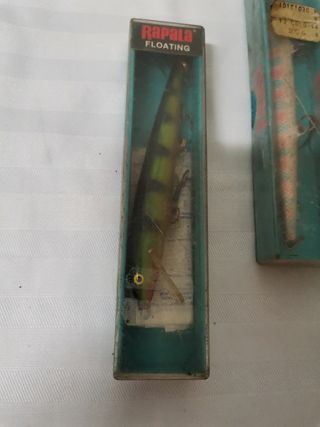 Señuelos Pesca Rapala vintage 