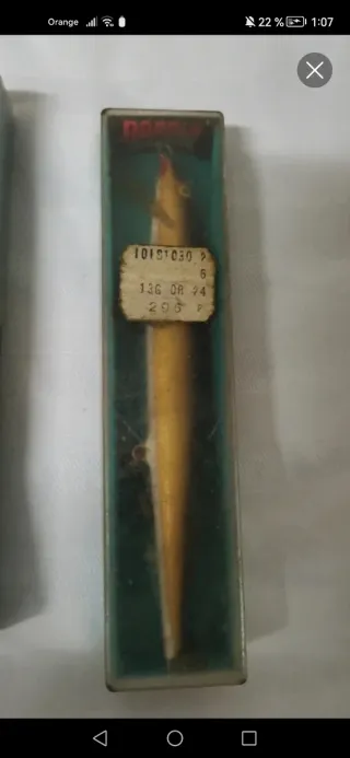 Señuelos Pesca Rapala vintage