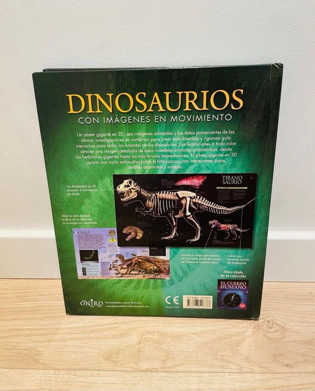 Dinosaurios: Con imágenes en movimiento