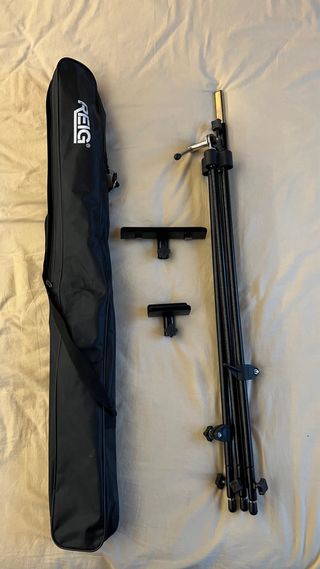 Caballete Plegable de Acero Cromado