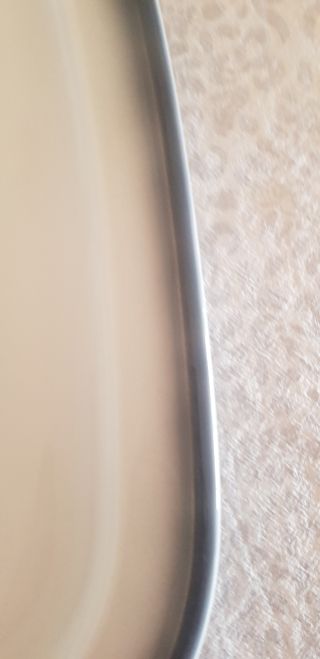 Fuente Bidasoa ovalada gris