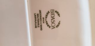 Fuente Bidasoa ovalada gris