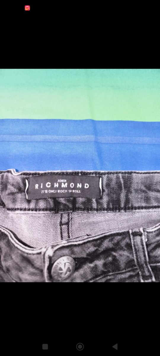 Jeans John Richmond neri taglia 16 anni