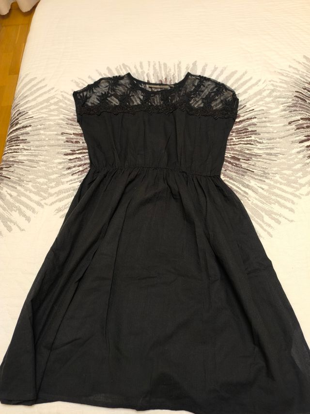 Vestido Toi du Monde negro, talla M o L.
