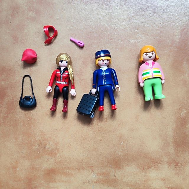 Playmobil: 3 figuras + accesorios