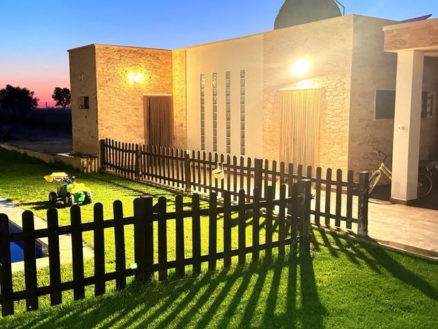 Valla jardín madera marrón