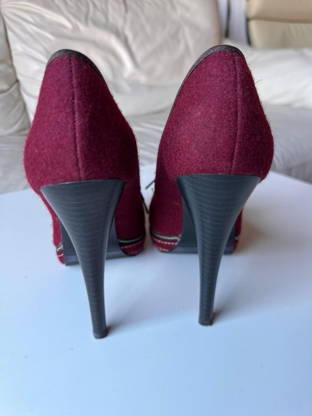 Cafenoir - Zapatos tacón rojos