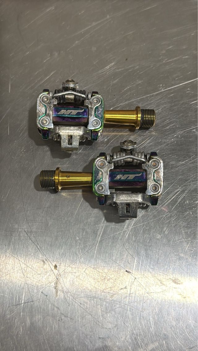 Pedales HT M2 Titanio - MTB