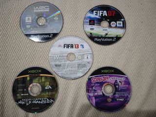 5 juegos PS2, Wii, Xbox | FIFA, Need for Speed