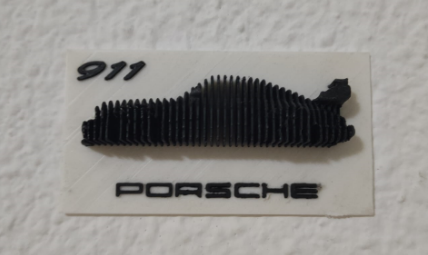 Tarjeta Porsche 911 3D