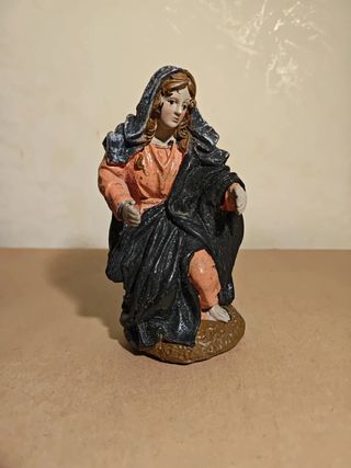 Madonnina Presepe Resina
