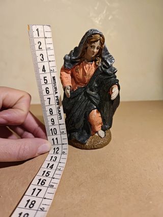 Madonnina Presepe Resina