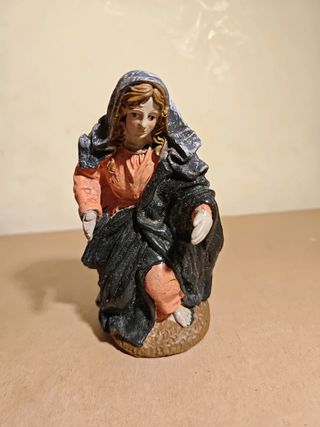 Madonnina Presepe Resina