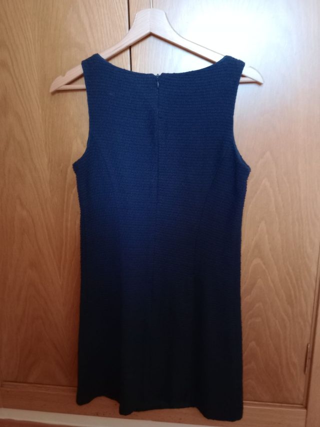Vestido azul marino para fiesta 