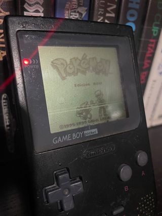 Game Boy Pocket Negro
