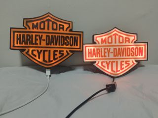 Lampara Harley Davidson
