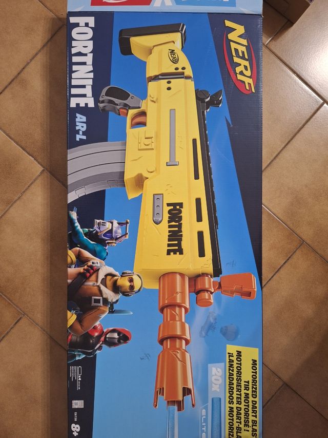 Nerf Fortnite AR-L: Pistola Motorizada