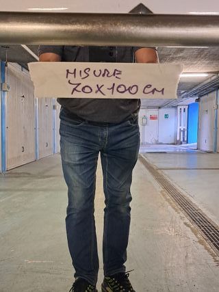 Specchio argento cornice legno