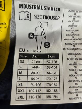 Pantalones de trabajo.