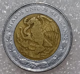 Monedas 1 y 2 Nuevos pesos MX 1994