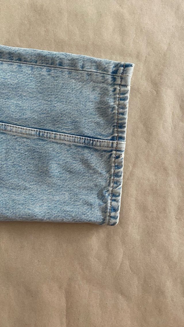 Pantalones cargo Zara - tiro alto.