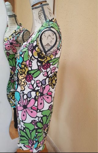 Vestido Almatrichi estampado